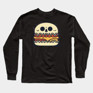 Skull Burger Long Sleeve T-Shirt